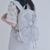 hole string po backpack (light grey)