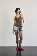 PEPPY MICRO DENIM SHORTS / SKY BLUE