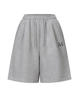 ピストルバックレザーダブルクロスバミューダパンツユニセックス(2COLOR)