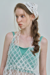 Halter top blouse_beige