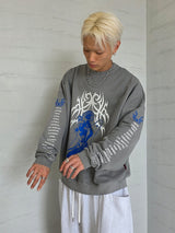 VENTIQUE ピグメントグラマースウェットシャツ2カラー