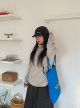 Comdero color matching fleece brushed hoodie