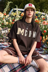 チャンキーニットMロゴTシャツ