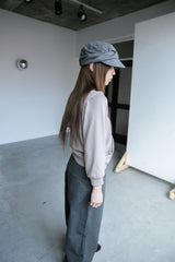 mild v-neck hood zip-up(3colors)
