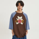 Maltese toy raglan Three-Quarter sleeve T-Shirts