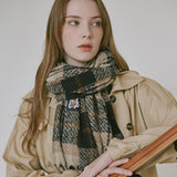 Tartan Check Muffler (Black)