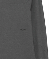 Mock Neck Tee / Charcoal
