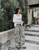 Pitt Vintage Utility Pocket Cargo Pants