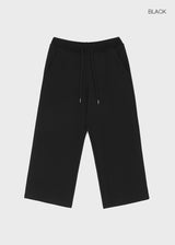 [B-BASIC] エアースウェットカプリバンディングパンツ