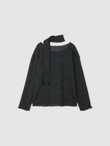 [Muffler Set] ムードリボンデイリーニット (4c)