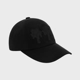 Dripping Patch Ball Cap _ Black