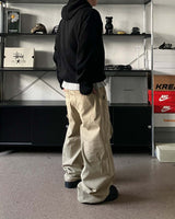 CT patch cargo cotton pants