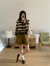 [MADE] PICK ME CORDUROY BANDING SHORT PANTS