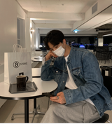  First Semi-Over China Denim Jacket