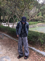 Layer Strap Cargo Pants