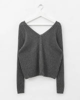Double Ribbed Two-Way Cardigan (4color)