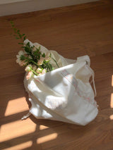 Floweret wrinkle bag_flora