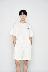 25SS BLADE LOGO SHORT SLEEVE T-SHIRT CREAM