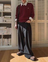 ルキアディープタックワイドスラックス