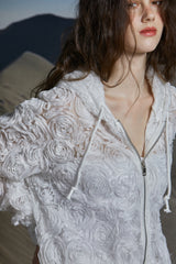 FLOWER HOOD JUMPER