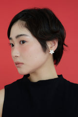 star pearl earring
