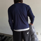 LMN Settle 5 Button Layered Ribbed Long Sleeve Tee (4 colors)