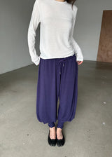 shirring loose pants