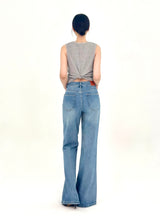 3RD REORDER PANEL FLARE JEANS code 25100