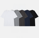 Weini Soft Basic U-Neck Overfit Short Sleeve