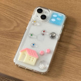マイリトルハウス レジンスマホケース