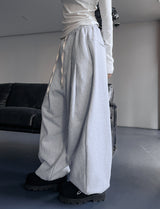 Noah Brushed Balloon Pintuck String Pants