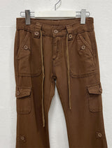CARGO SLIM BOOTS CUT PANTS (2C)