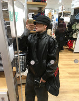 No.1623 ハイネックレザージャケット