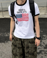 Loue American Flag Ringer Muscle Tee