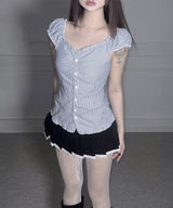 Aeka Frill Blouse