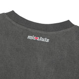 スキニーフレンドピグメントTシャツ ブラック