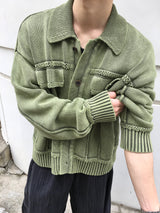 エンミックトラッカーワッシュドカーディガン 2C