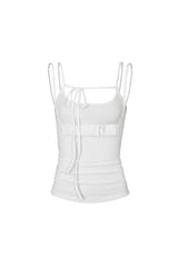 CORSET PANEL TOP white