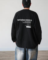 NCBリサーチルーズフィットロングスリーブTシャツ