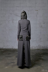 PHITES SET-UP CAMO POINT LONG SKIRT