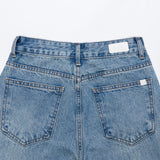 FLOWER EMBROIDERED LIGHT BLUE DENIM PANTS code 18103
