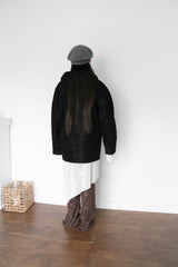 angora knit newsboy cap(6colors)