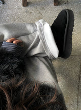 Wari Brushed Belt Loop Wide Training Pants
