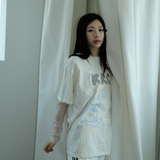 KIRIGIRL ボクシーTシャツ _IVORY