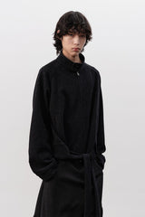 Laced Raglan Harrington Jacket