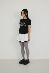 マムズスパゲッティエディットTシャツ ( ブラック )