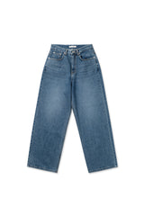 Mild denim pants