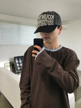 レイヤード ウォーマー ワッフル Tシャツ (4c)