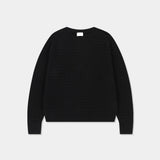 Croffle Cropped Knit (3color)