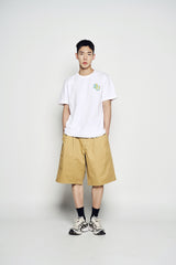 25SS ワイドチノショートパンツ ベージュ